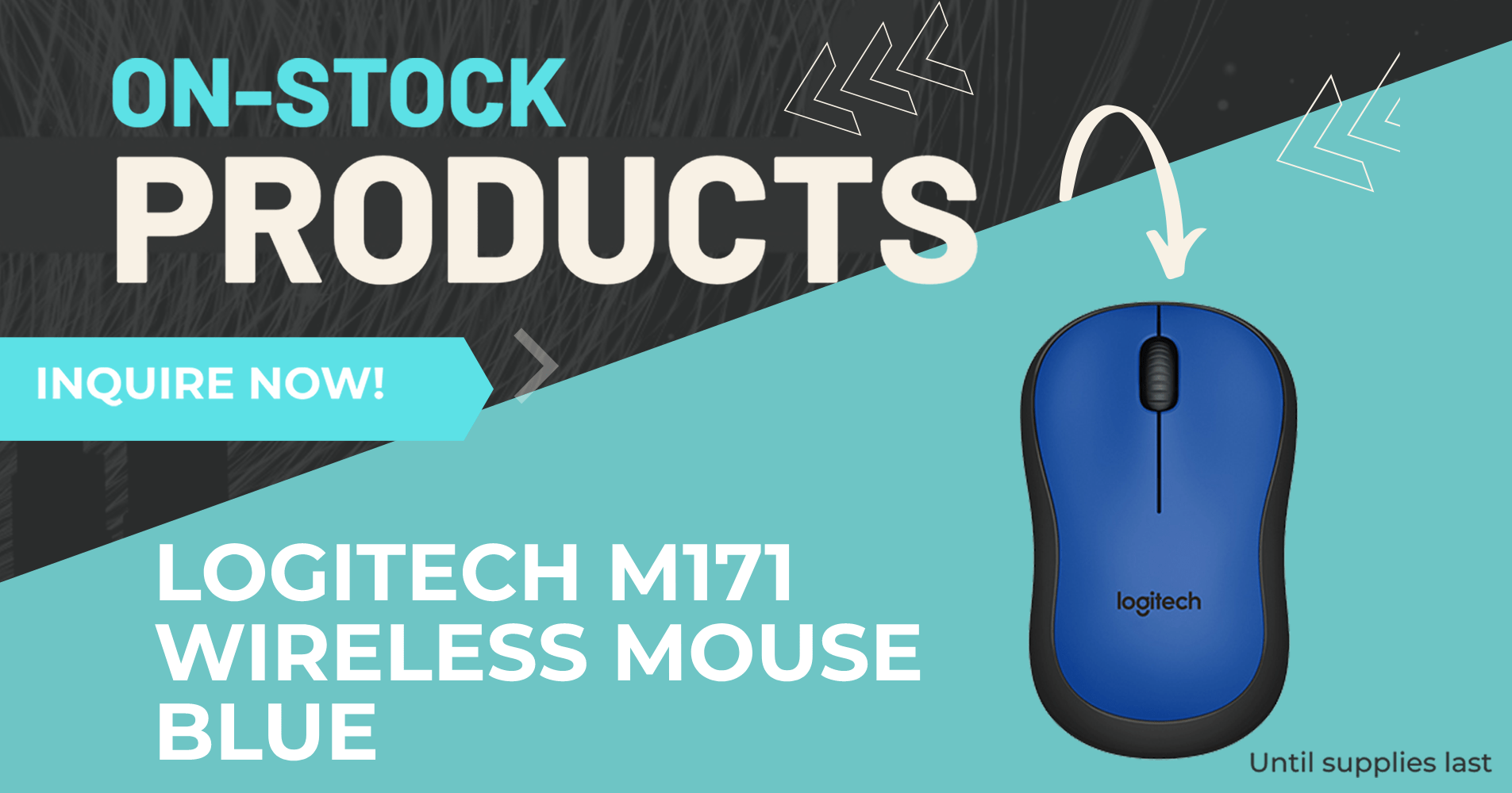 M171 Blue Wireless Mouse