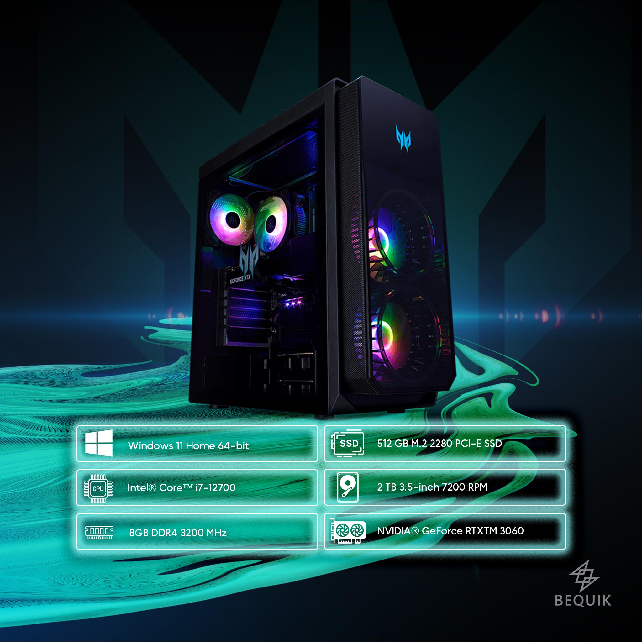 Acer Predator Orion Intel Core i7-12700 8GB